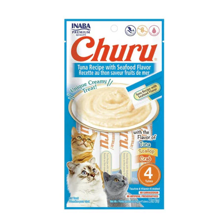 INABA Churu تونا ومأكولات بحرية 20×14 جرام
