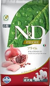 طعام جاف فارمينا N&D دجاج ورمان للكلاب الصغيرة - 2.5 كجم