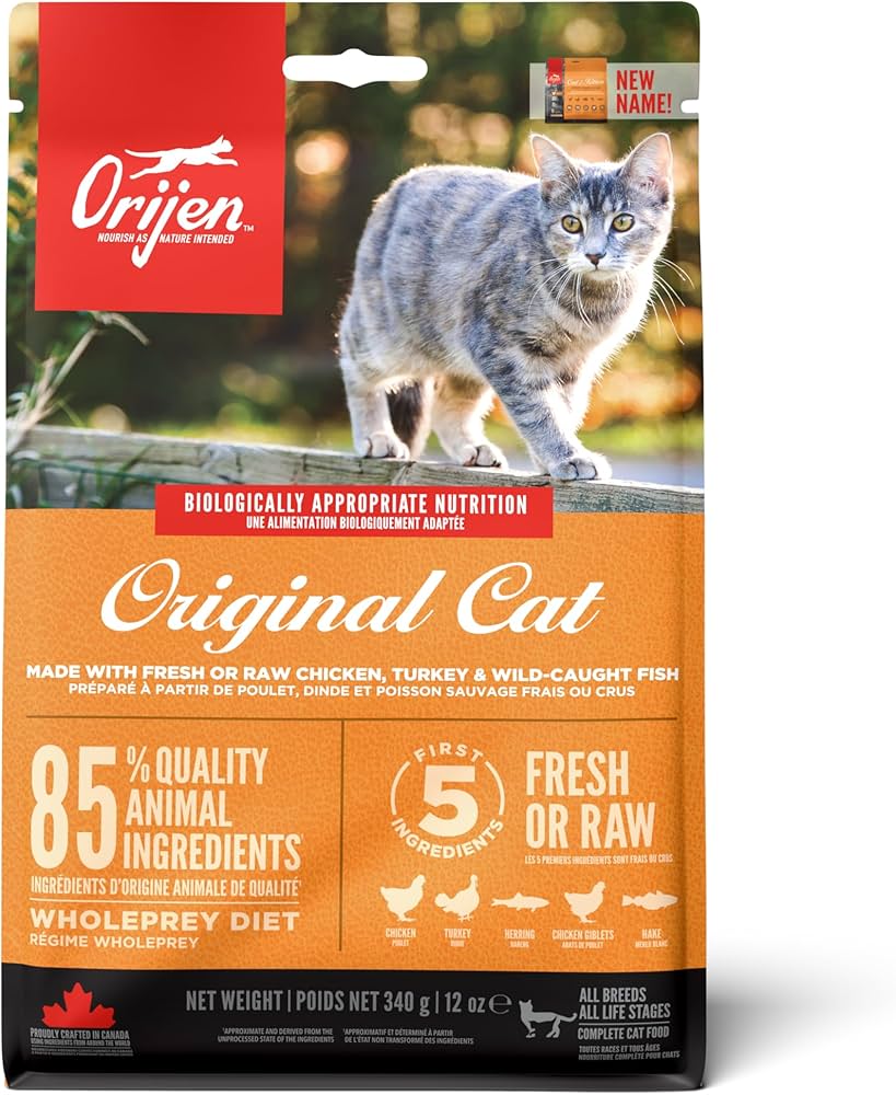 Orijen Kitten 1.8 كجم – طعام قطط صغيرة عالي الجودة