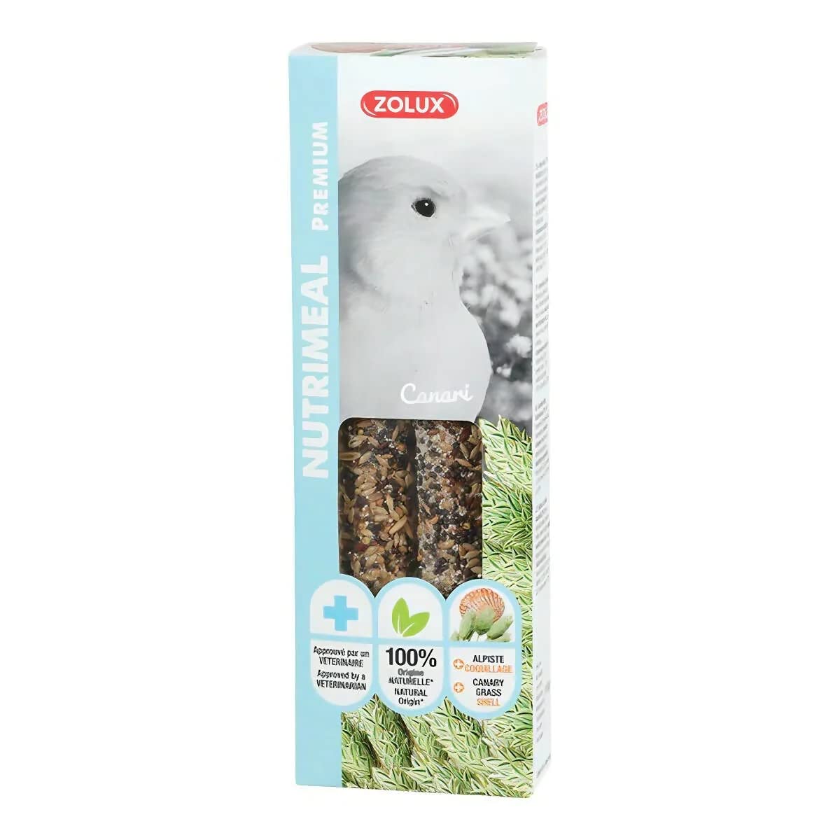 زولكس نيوتريميل كرانشي ستيكس مكمل غذائي للكناري- 110 جرام